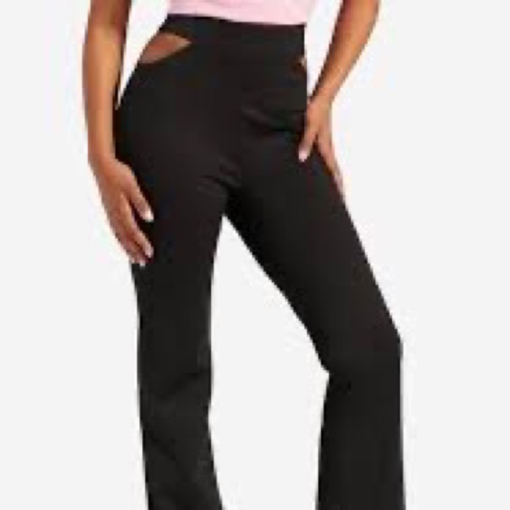 Cutout pants